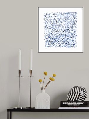 Dense Pattern of Blue