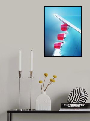 US classic car 1959 Adventurer tail fin abstract