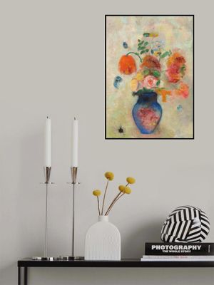 Large Vase With Flowers