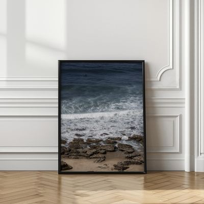 Waves on Rocky Shore