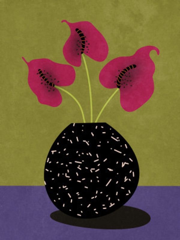 Nice flowers in vase