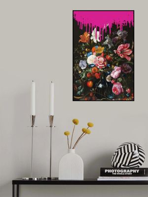 Vintage Botanical, Altered Pinky Art