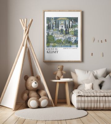 Kirche In Cassone (1913) Poster