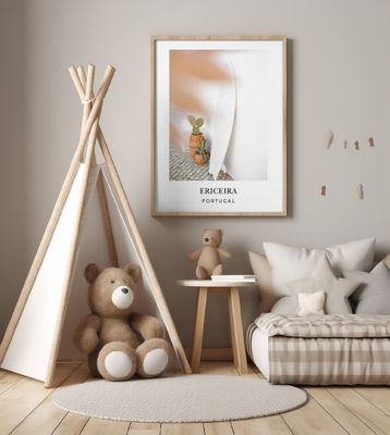 Ericeira surf Travel poster