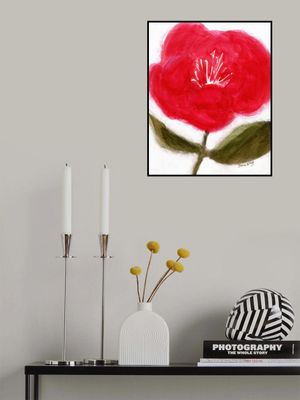 Floral In Red for Cierra