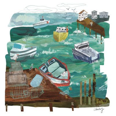 Portland Harbor in June