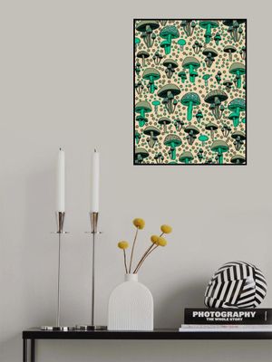 Mushrooms Cute Pattern