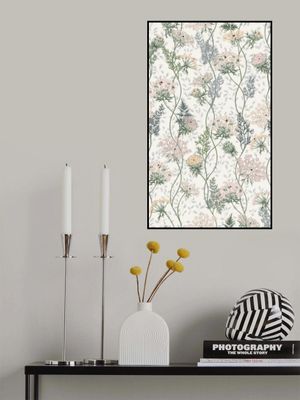 Floral Pattern With Intricate Botanical Designs