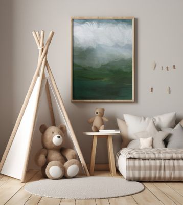 Rough Seas Oil Panel  3