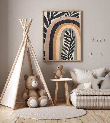 Abstract Art Rainbow