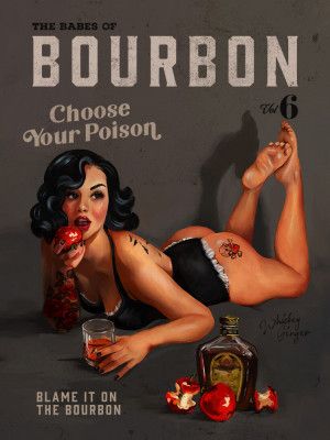 Babes of Bourbon Vol 6 Choose Your Poison Sexy Pinup