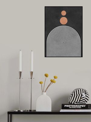 Circles on black background 4