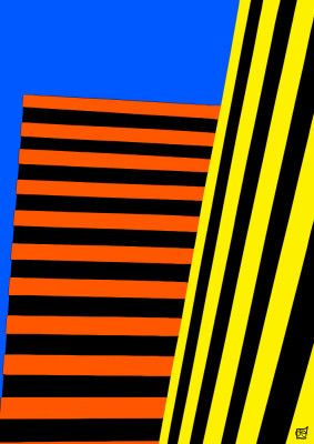 Vibrant Geometric Design