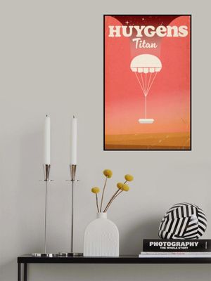 Hygens Titan Space Art