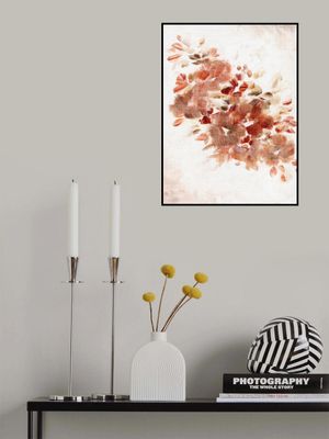 Painterly Brown Blossom L