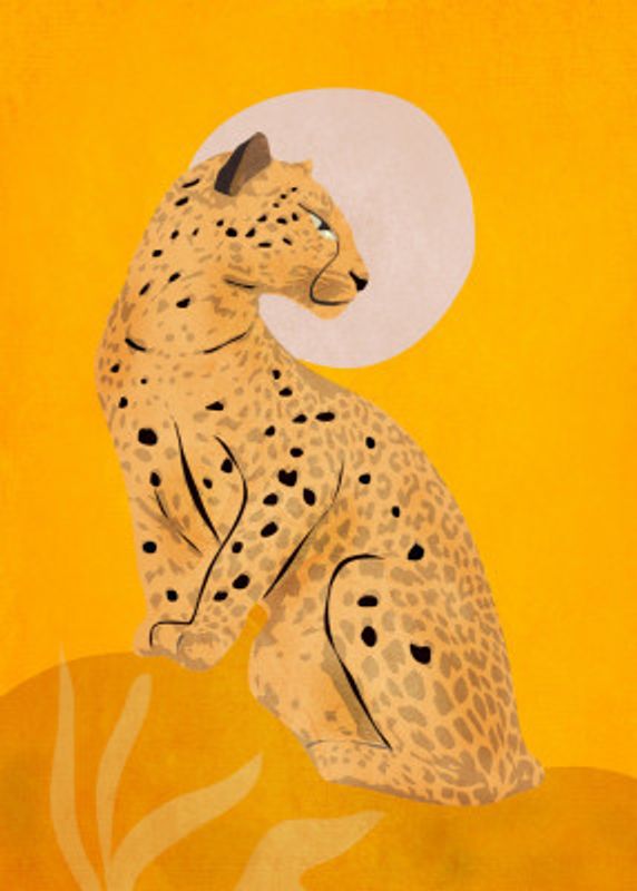Golden Graceful Cheetah