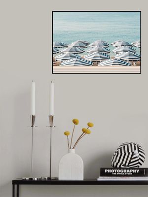 Striped Beach Umbrellas