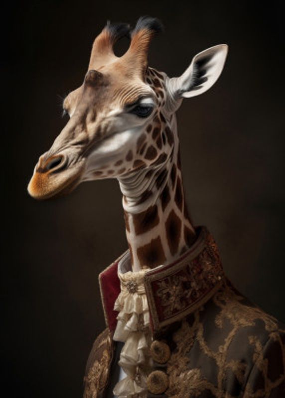 Giraffe Portrait