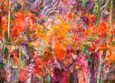 Vibrant Flora Tapestry