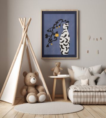 Yellow Bonsai Flower