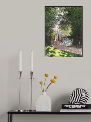 The Parc Monceau (1878) By Claude Monet