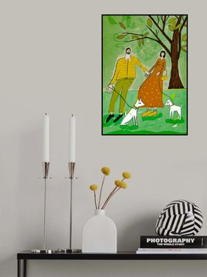 Walking the dogs green