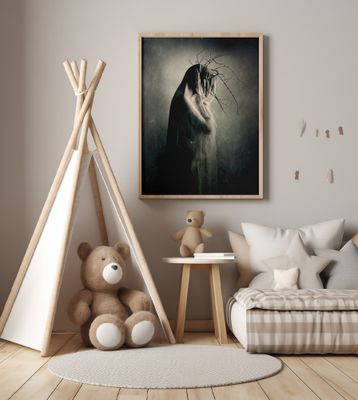 in between the light and shadows