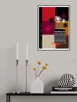 The Art Of Flowers Red/Black