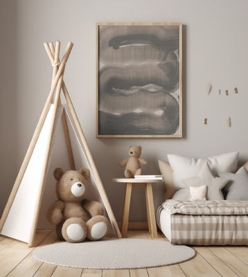 Abstract Brush Strokes 163X