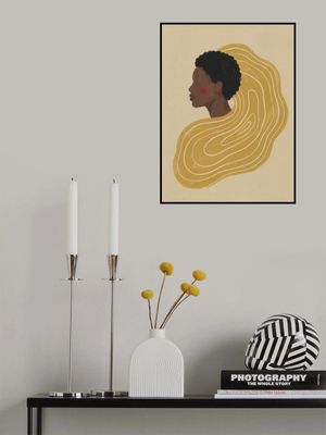 Yellow Striped Woman