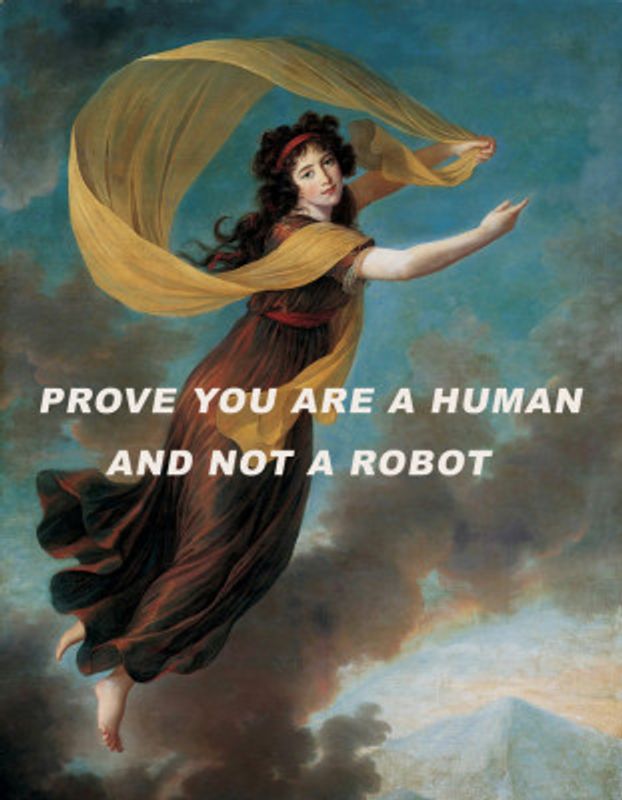 Prove you are a human and not a robot.