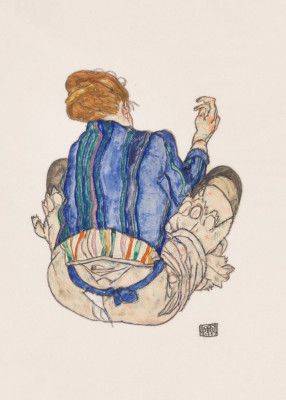 Seated Woman, Back View