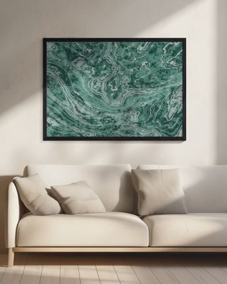 Jade Green Marble Texture