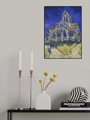Vincent Van Gogh's the Church At Auvers (1890)