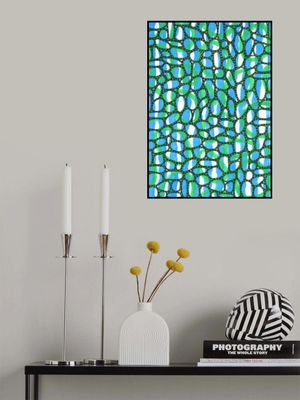 Green Blue Organic Pattern