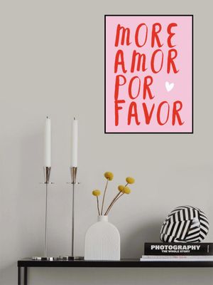 More amor por favor - red/pink
