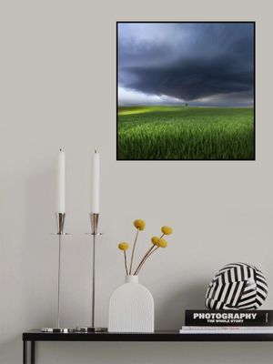 Thunderstorm cell over the Alb plateau