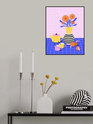 Marigold Vase and Tea