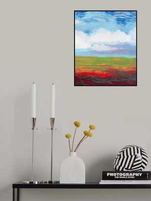 Landscape With Fields of Flowers