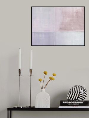 Pastel Painted Wall Mauve Pink