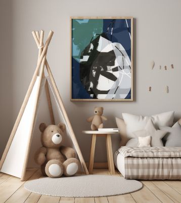 Dark Blue Beauty No2