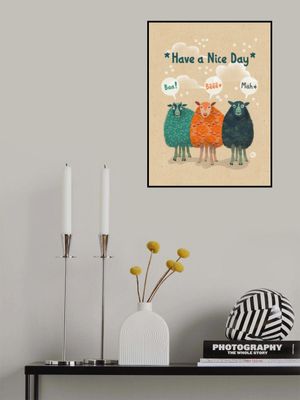 Sheep's Cheerful Greeting