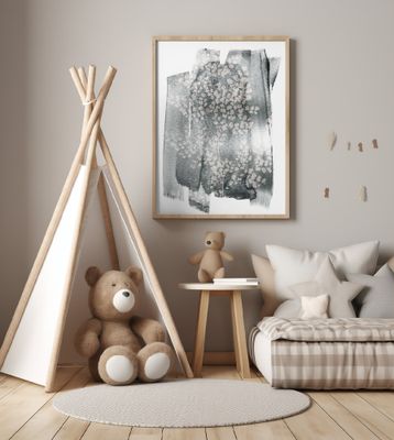 Abstract Watercolor Delicate Botanical Patterns