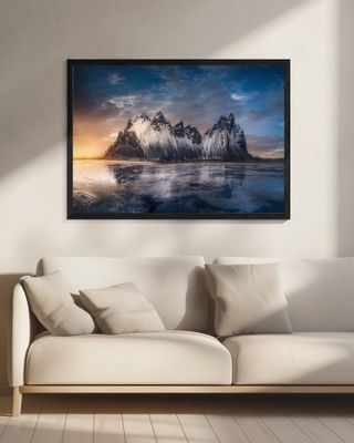 Iceland glory sunset