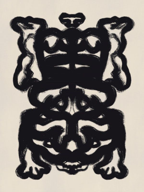 Symmetrical Black Pattern