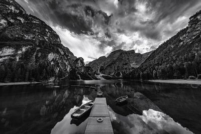 braies' shades of grey