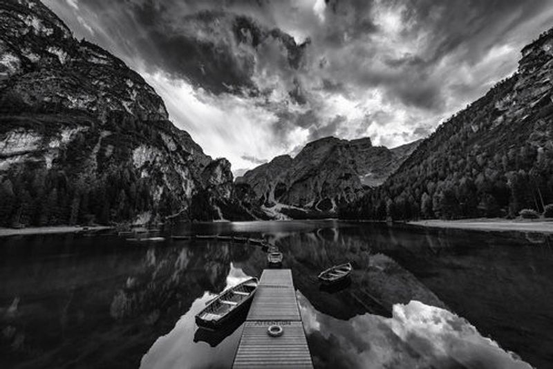 braies' shades of grey