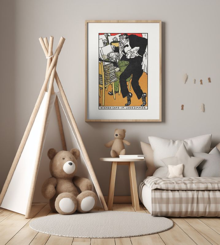 Vienesse Café  In the Reading Room