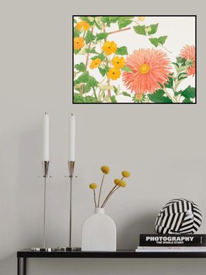 Thunbergia & Aster Flower No2