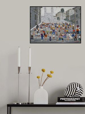 Piazza in Rome Italy